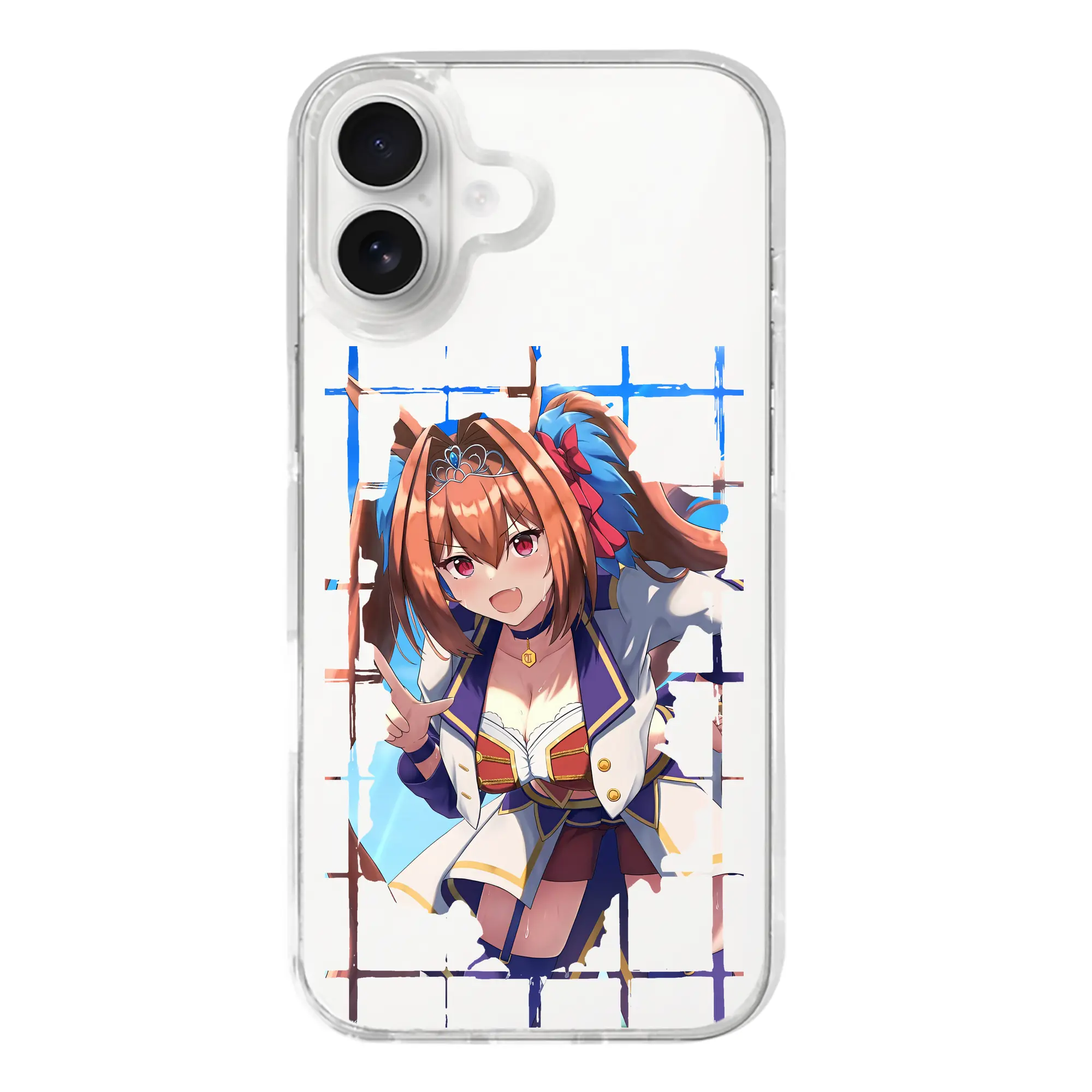 ウマ娘 プリティーダービー グッズ ダイワスカーレット - iPhone 17シリーズ 透明スマホケース – 薄型・耐衝撃・精密フィット保護カバー